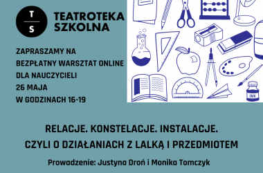 miniaturka Warsztat online dla nauczycieli: O działaniach z lalką i przedmiotem