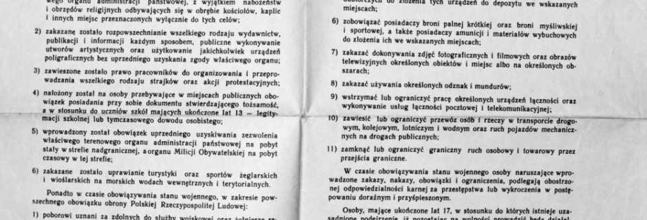 Historia pewnego stanu